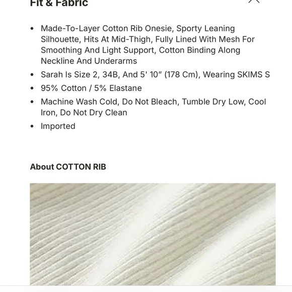 Skims bodysuit - Picture 7 of 7